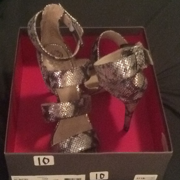 Vince Camuto Shoes - ❌❌SOLD ❌❌❌NEW PYTHON VINCE CAMUTO SANDALS❌❌SOLD❌❌❌